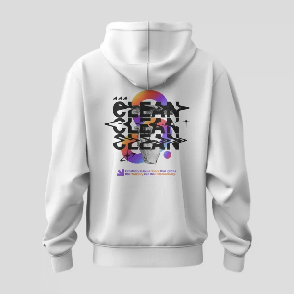 Clean Creativity - Graphic Printed Hoodie