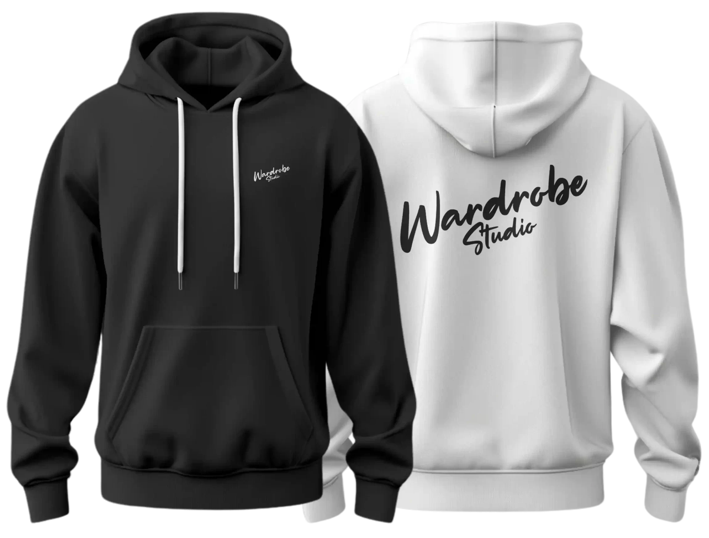 wardrobe studio branded hoodies