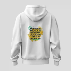 Where Walls Speak – Graphic Printed Hoodie